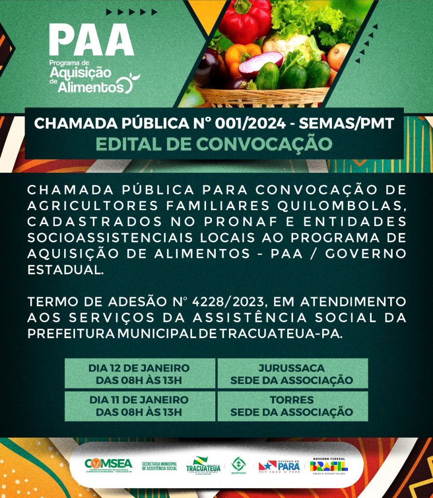 Paa Prefeitura Municipal De Tracuateua Gestão 2021 2024 4649